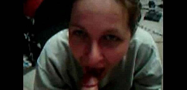 Ela adora tomar gozada na Boca
